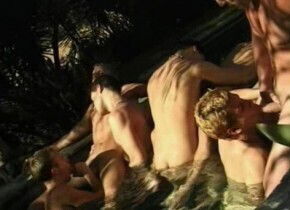 Hottest male pornstars Jay Raven, Dean Phoenix and Jack Ryan in incredible rimming, tattoos homo porn movie