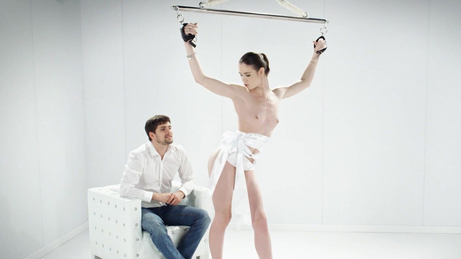 Full obedience erotic porn skinny doll