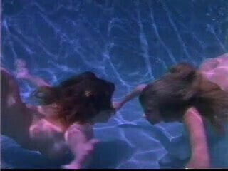Lesbians underwater