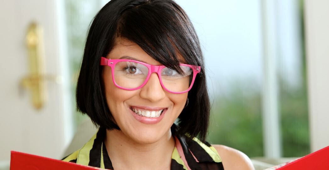 Nerdy Young Latina Teen Interracial Fuck