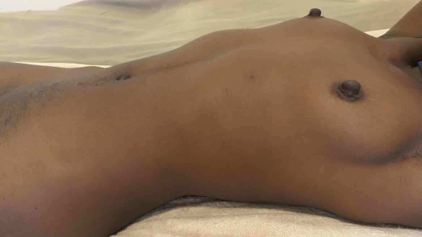 Petite black teen fucked filled white