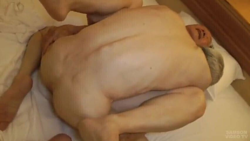 Japanese Grandpa Fucks Grandpa Good