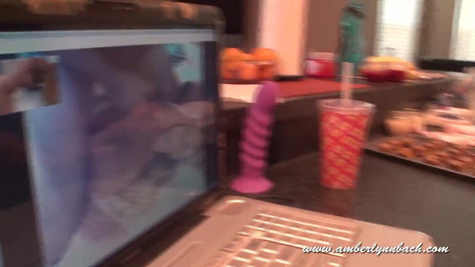 Amber Lynn Bach Baking Cookies, Amber Home