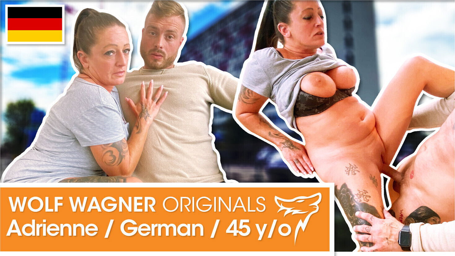 Needy skank Adrienne Kiss gets boned hard! WolfWagner.co