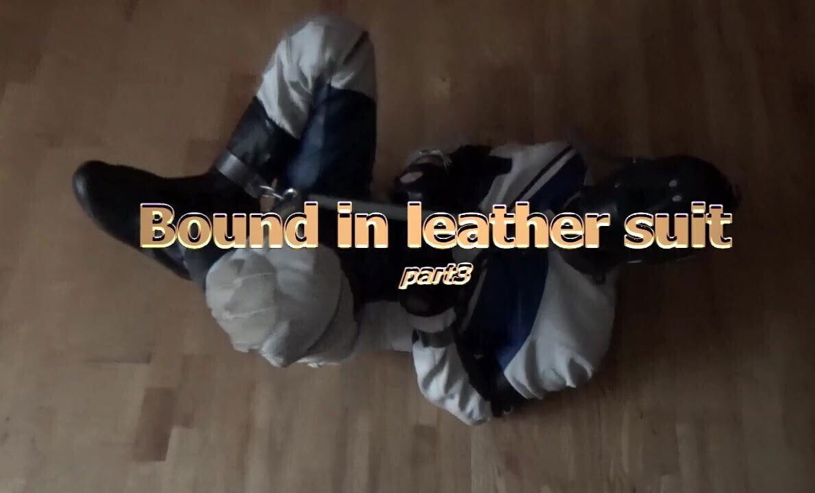 Bound leather suit3