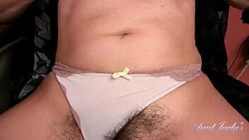 AuntJudys 43yo FULL-BUSH Amateur Cherise Office (Panties)