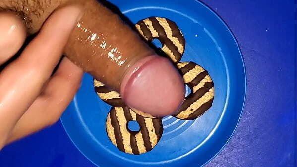 Adding stripes these delicious cookies