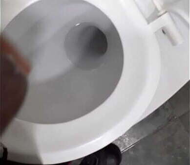 masturbated restroom