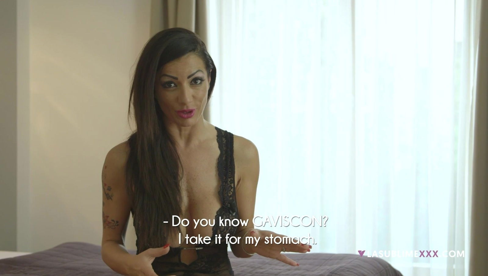 Behind scenes with provocative pornstar Priscilla Salerno