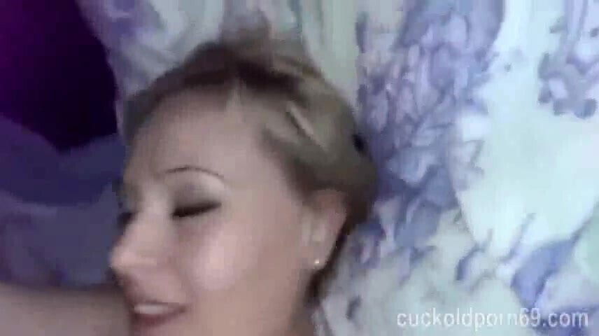 Wifes sent husband this video while work