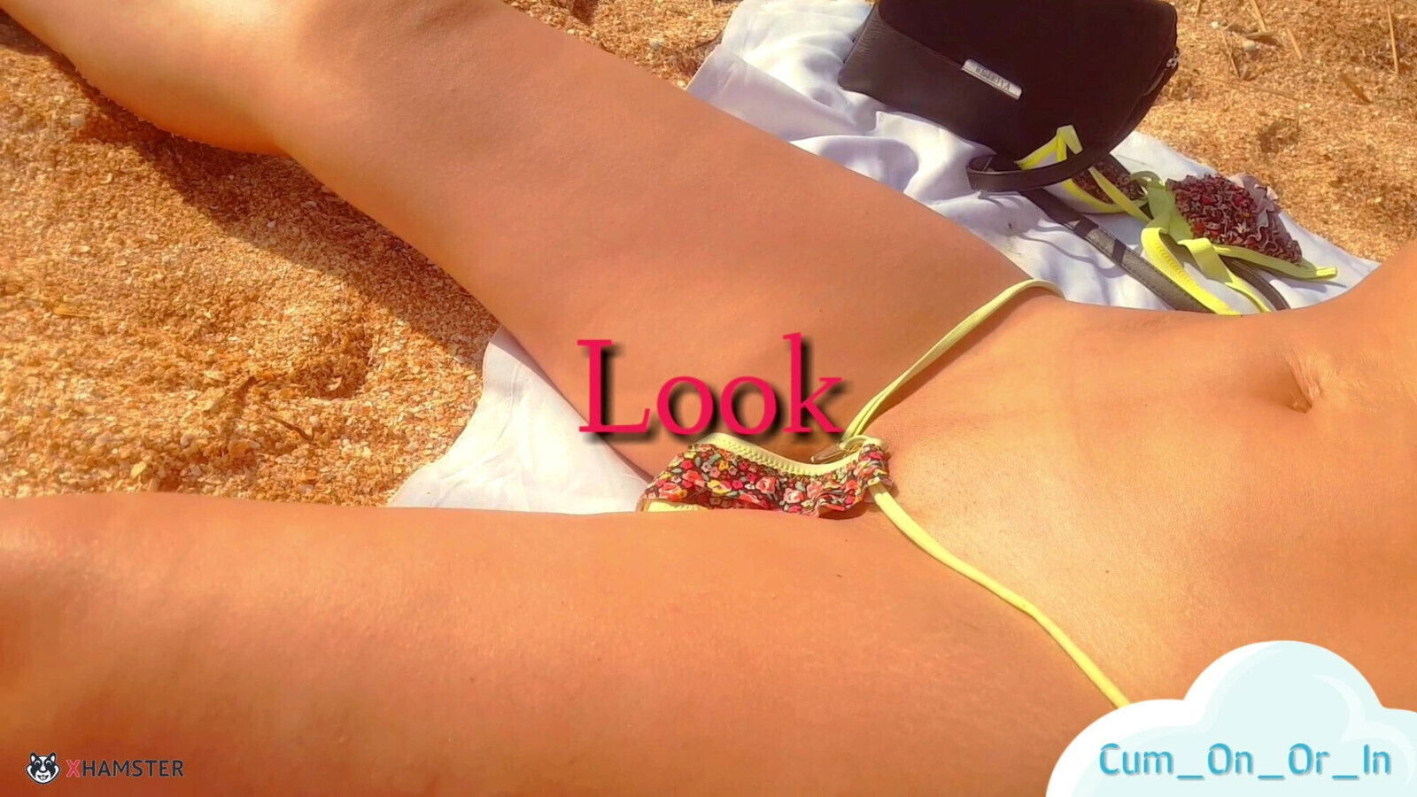 STRANGER CUMS PUSSY BEACH