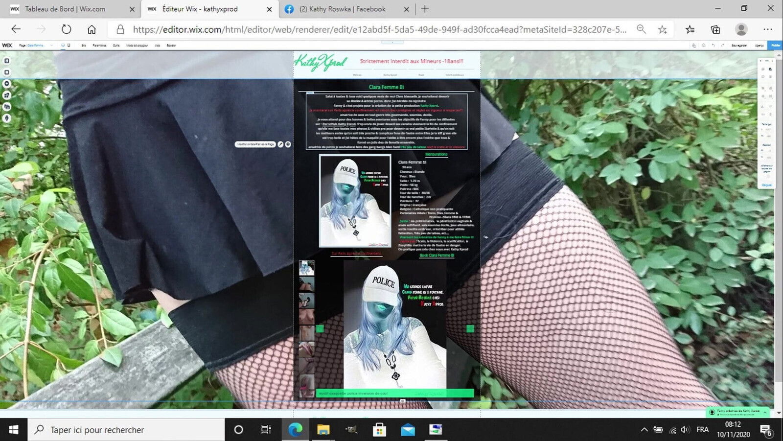 grande complice Clara Grosse salope