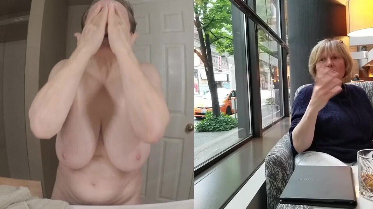 Sexy Grandma Close Personal