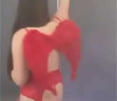 Millie Moore Devil Lingerie Pole Dance