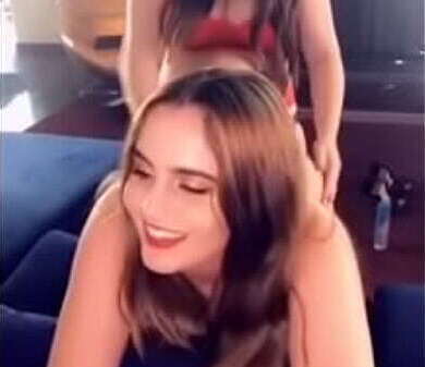 Millie Moore Fucks Step Sister with Strap