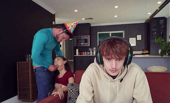 Tyler Steel Fucks Nephew'_s Petite Asian Girlfriend Kimmy Kimm