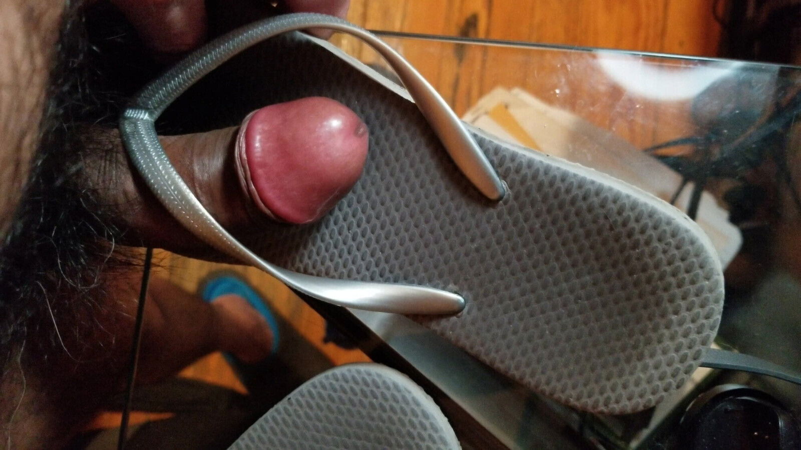 Flip flops fucked cummed