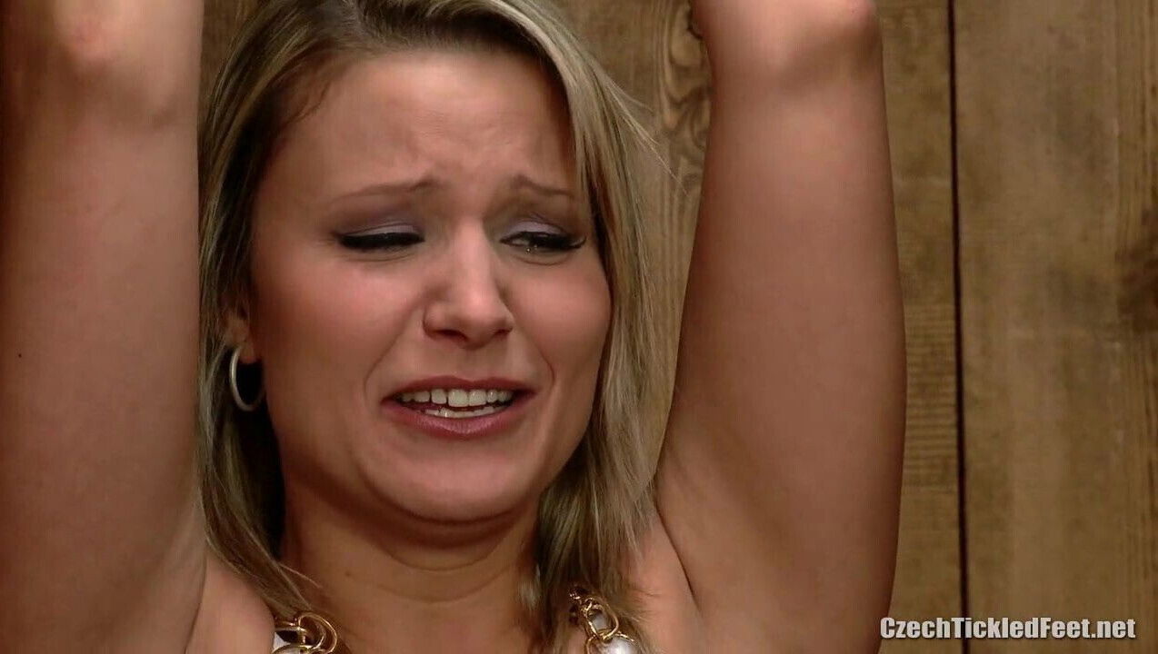 Toetied Blonde Tortured (Classical Czech Tickling)