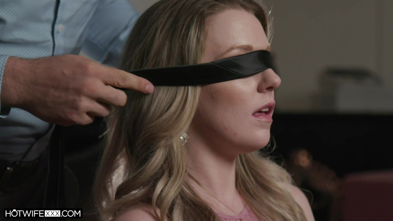 Three dudes with hard dicks fuck mouth slutty Kate Kennedy