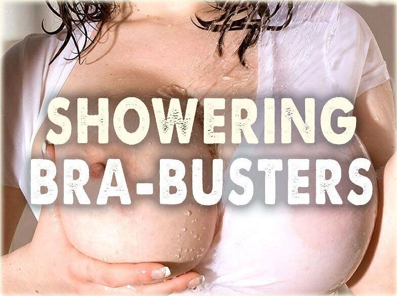 Showering Bra-busters - Beshine, Christy Marks, and Karina Hart - Scoreland