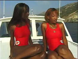Supervisor small mobile marine group lifeguards announced members crew ebony hotties Kenya Chocolate dangerous mission horizon
