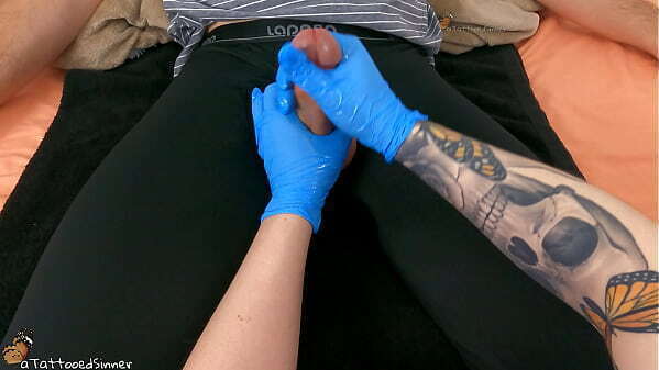 nurse stimulates patient