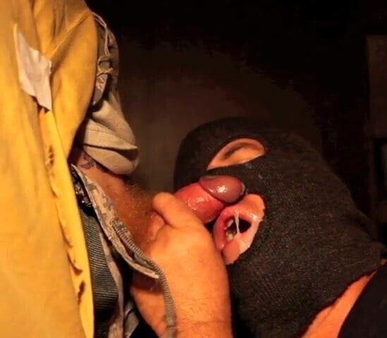 Straight Army Texas Hotel Gloryhole