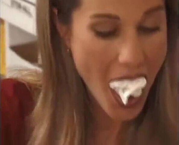 Secretary self scarf bondage