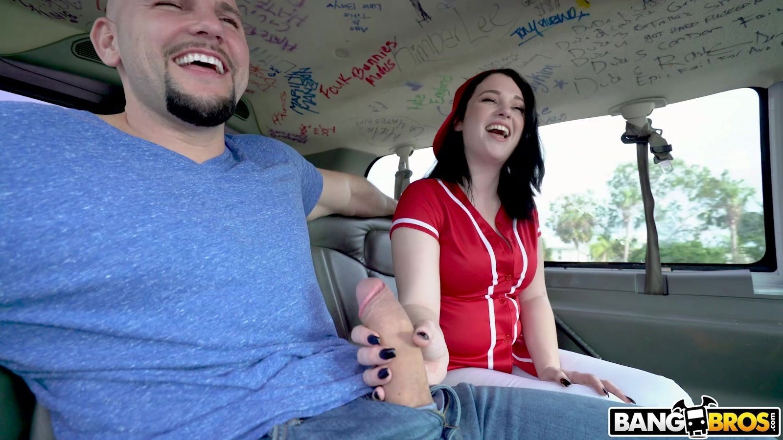 Amateur fucking with brunette stranger Aurora Roseris