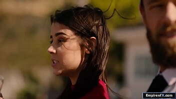 Teen blowjobs then fucked by a stranger