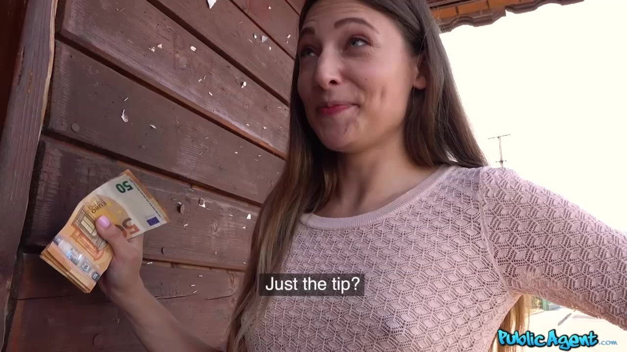 Sweet brunette Talia Mint gets tight pussy railed