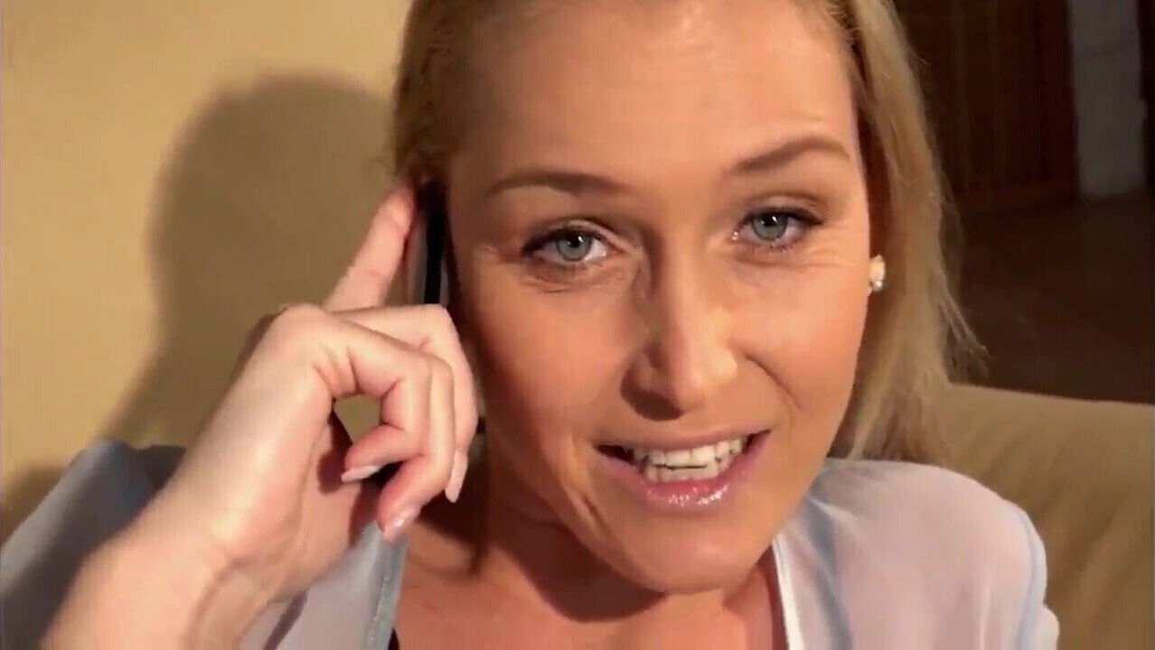 Cheating wife talking phone