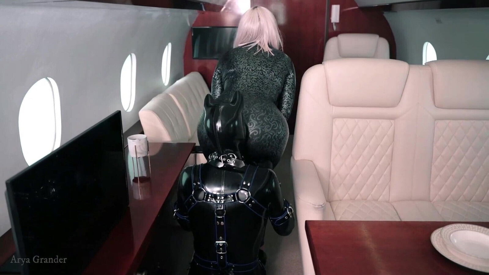 Grander, positive femdom roleplay light BDSM game