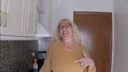 Mature Fina ENORMOUS treat rookie