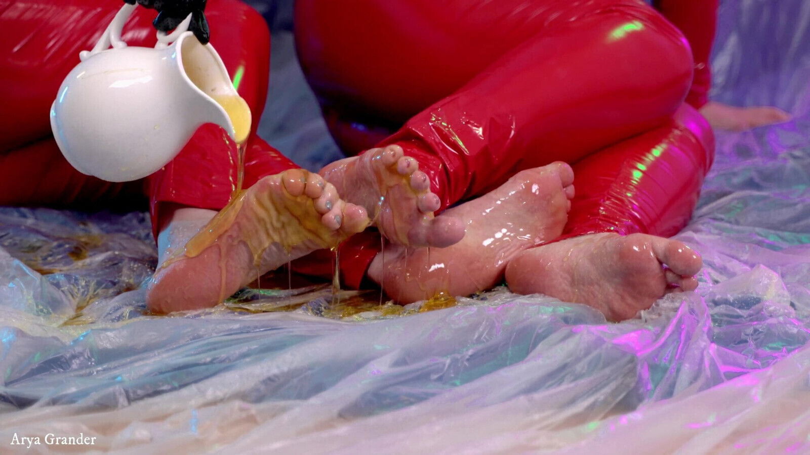 Foot Fetish Video, Tasty, Video, Honey Feet, Food Fetish