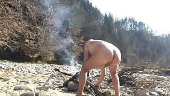 nudist dick freeze after skinny-dipping in March