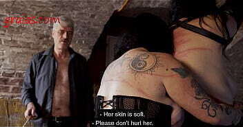 Tatiana can no longer take the punishment