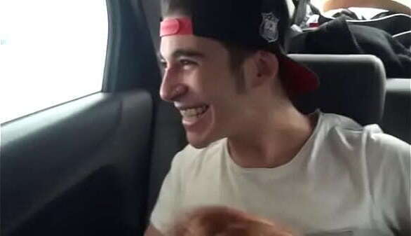 Caught with dick inside mouth public park