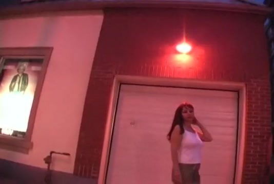 Naughty Brunette Gets Picked up and Ass Banged by Black Dick