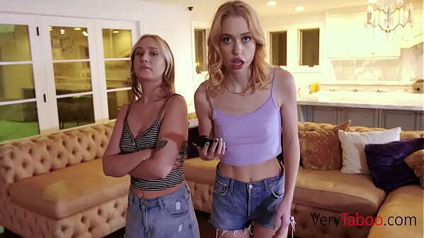 Teen Sisters Blackmailed Fucked Brother- Chloe Cherry, Gwen Vicious