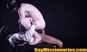 Teen Blindfolded bareback