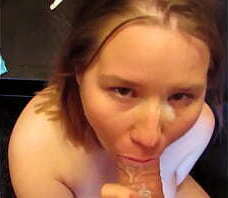 18 yo babe Amalia Devis amatorial blowjob compilation