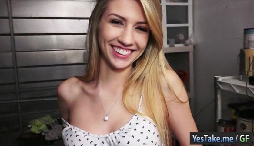 Pierced nipples gf Mikayla Mico pov sex by pervert dude