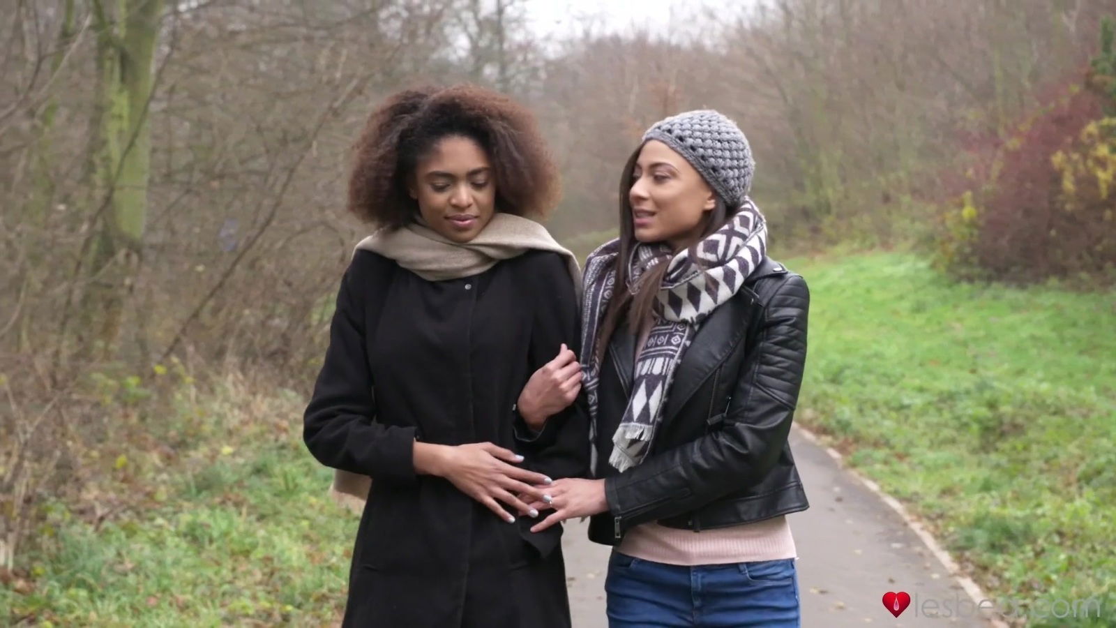 Lesbian interracial home with Luna Corazon Cassie Isla