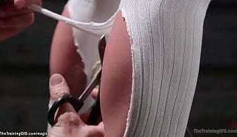 Asian beauty bdsm interracial