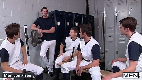 (Johnny Rapid) Shoots Load While Getting Double Penetrated Orgy With Coach (Andrew Stark)