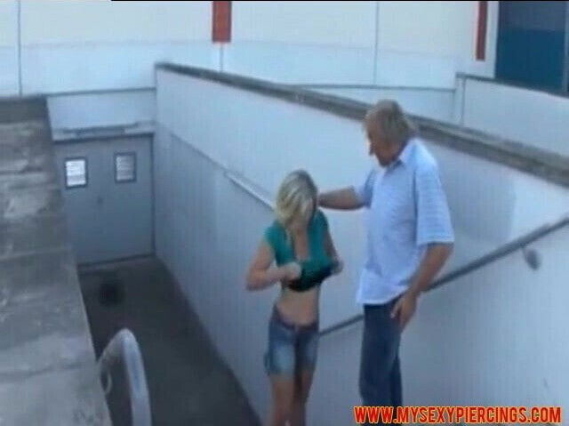 Sexy Piercings Marina Montana fucking public