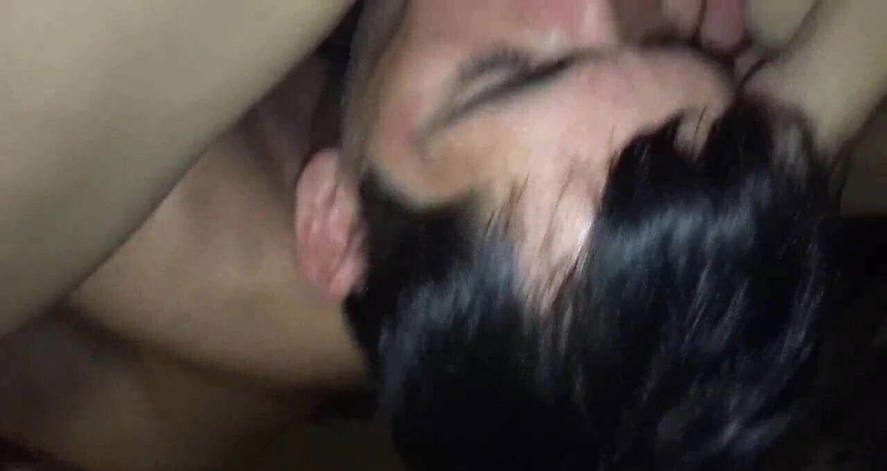 Woman filming companion licking clit