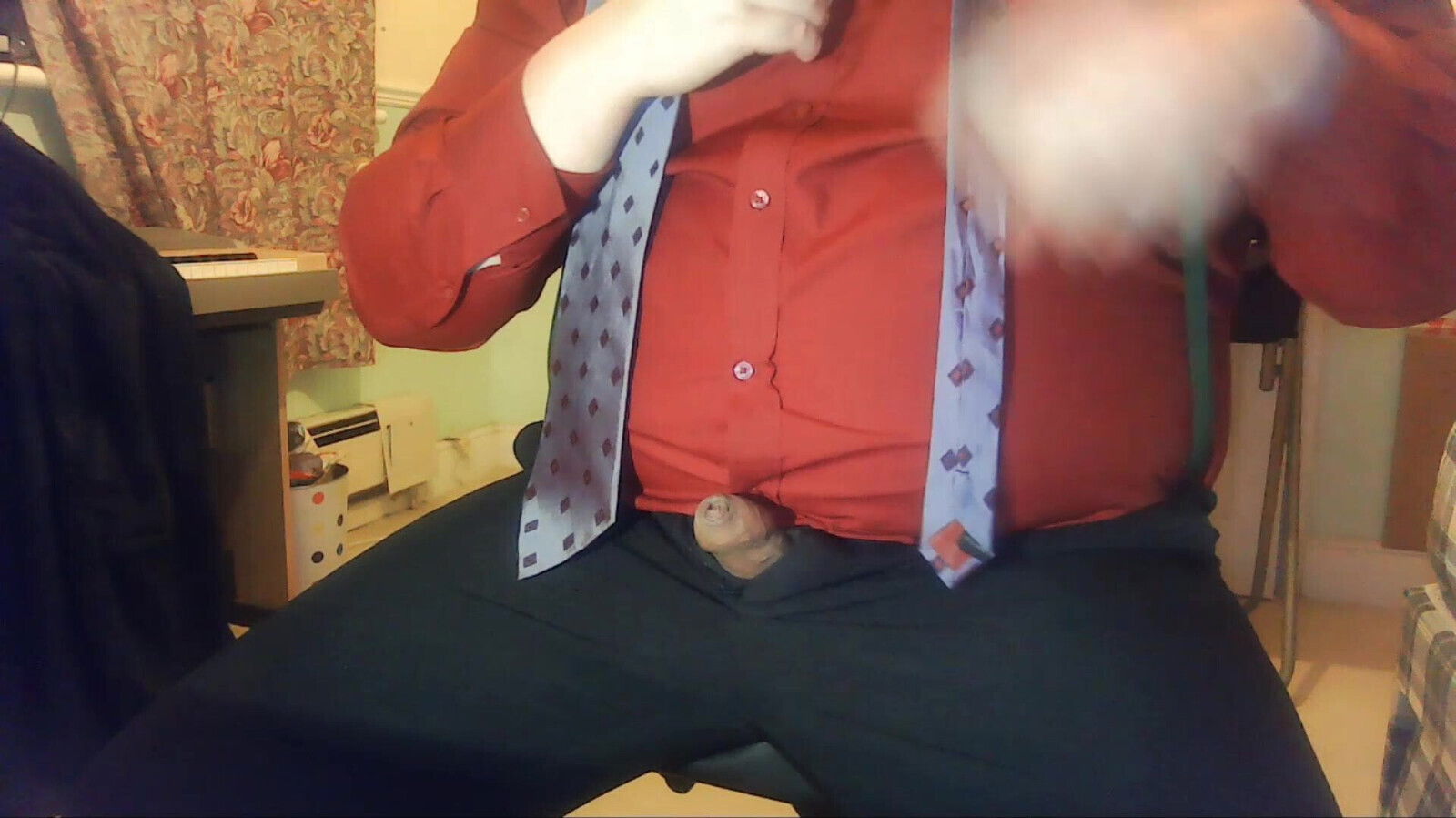 Finally after work Chubby-Guy