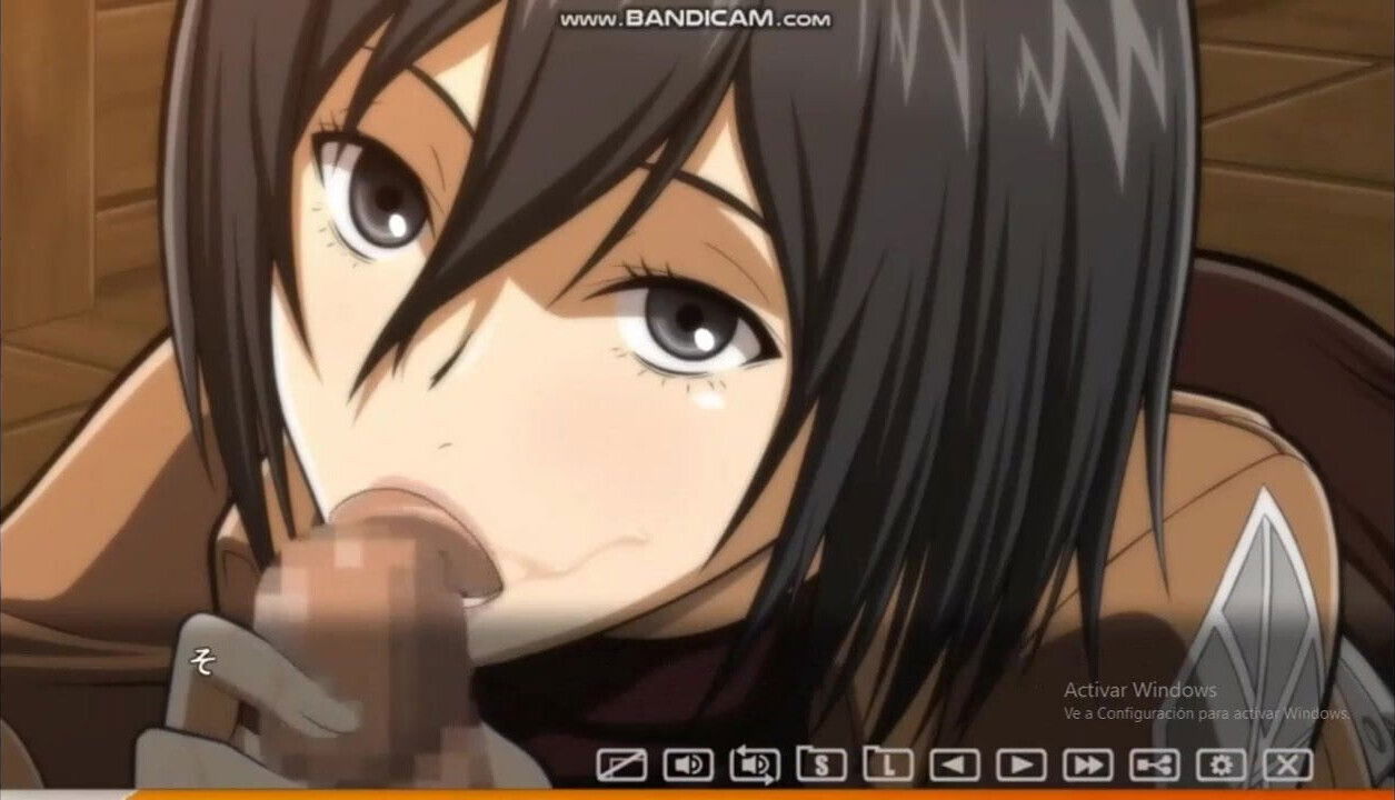 Attack titan Mikasa Ackerman